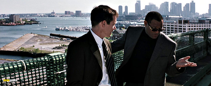 A still #18 from Mystic River (2003) With Kevin Bacon And Laurence Fishburne