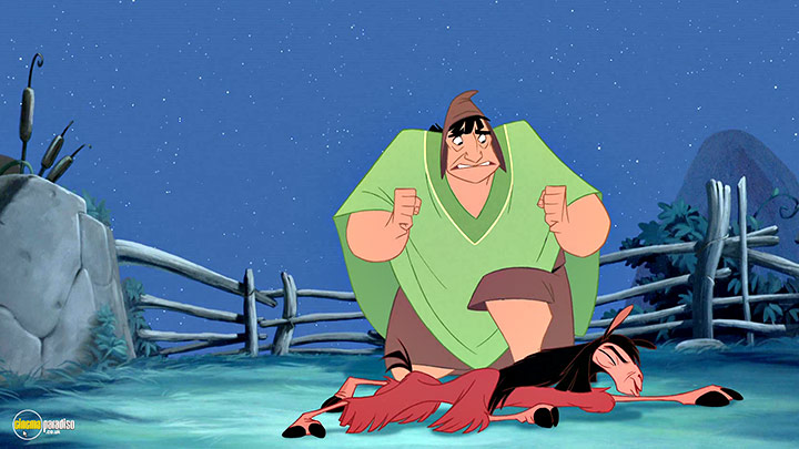 A still #9 from The Emperor's New Groove (2000)