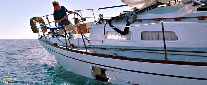 A still #1 from All Is Lost (2013) With Robert Redford