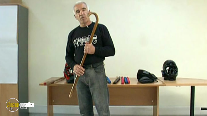A still #2 from Street Defense: Stick, Street Cane, Makeshift Means (2012)