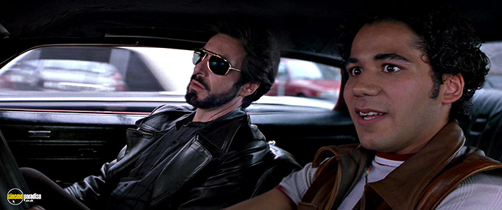 A still #4 from Carlito's Way (1993) With Al Pacino And John Ortiz