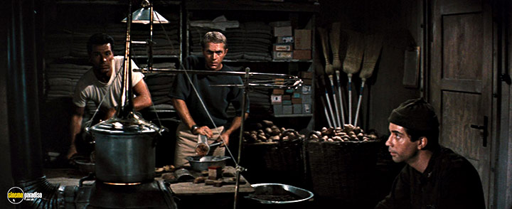 A still #6 from The Great Escape (1963) With Steve McQueen