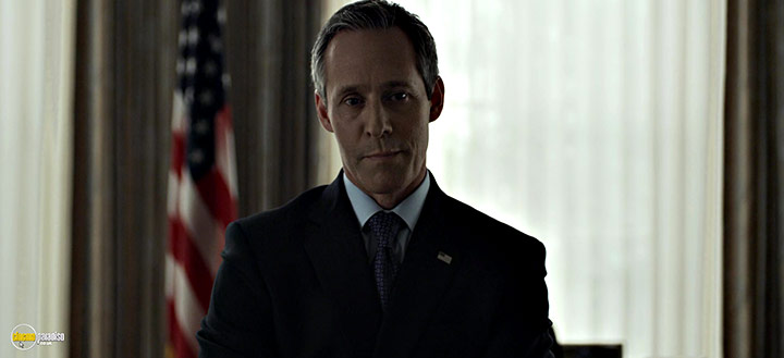 A still #16 from House of Cards: Series 2 (2014) With Michel Gill