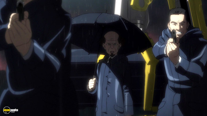 A still #21 from Ghost in the Shell Arise: Borders: Parts 1 and 2 (2013)