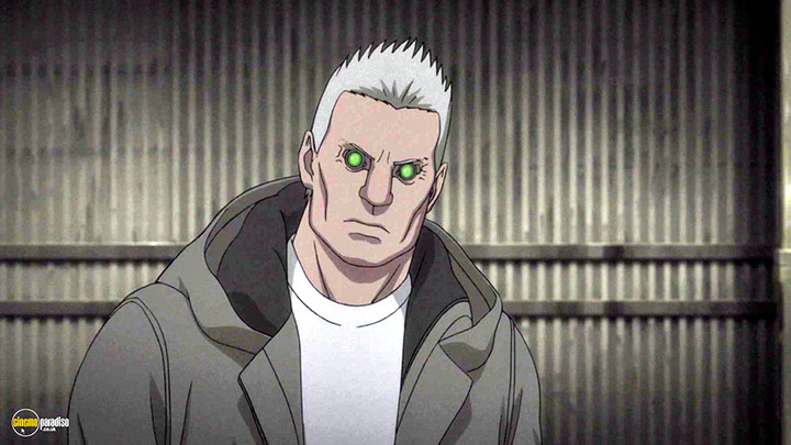 A still #9 from Ghost in the Shell Arise: Borders: Parts 1 and 2 (2013)