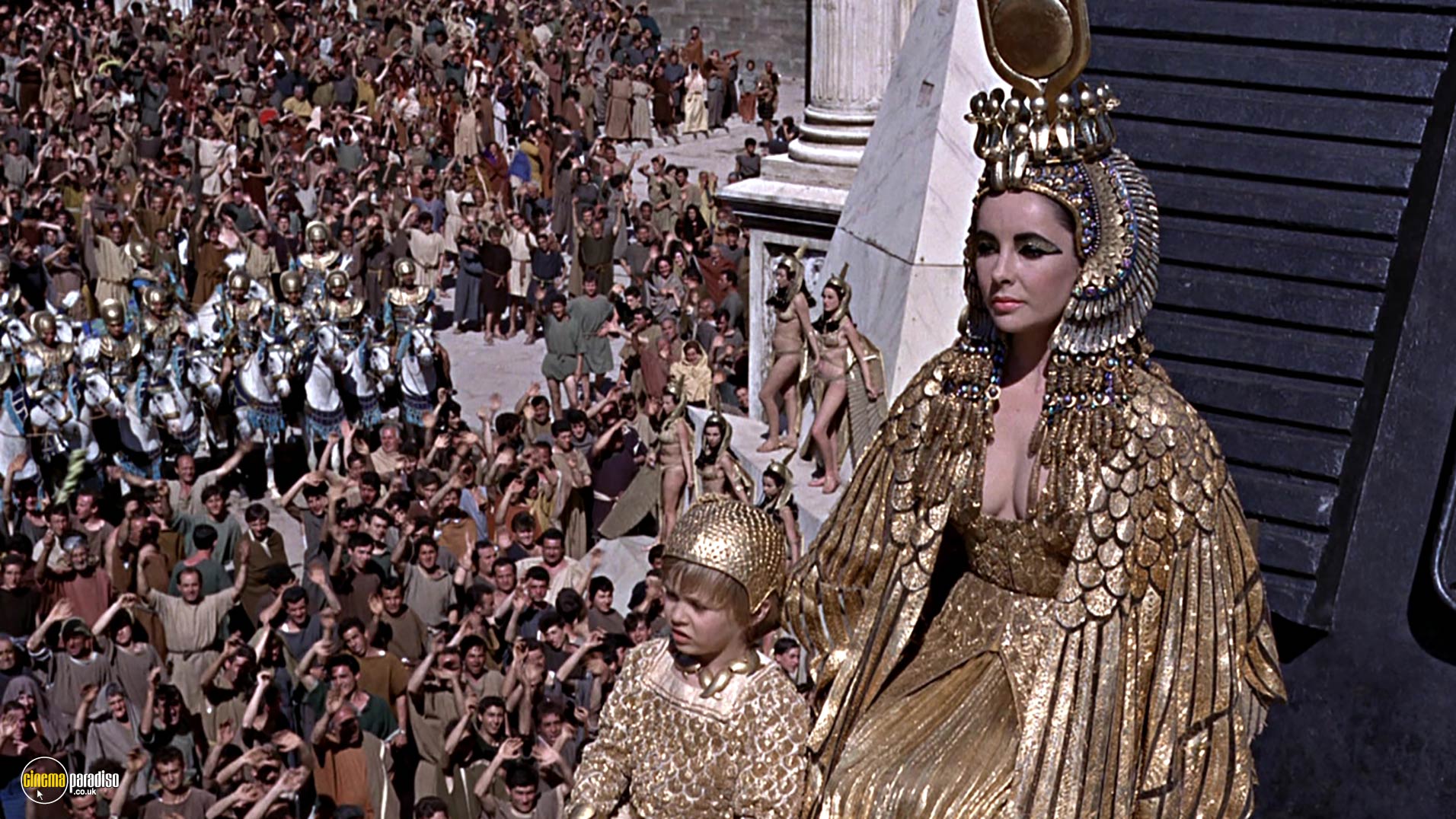 A still #20 from Cleopatra (1963) With Elizabeth Taylor