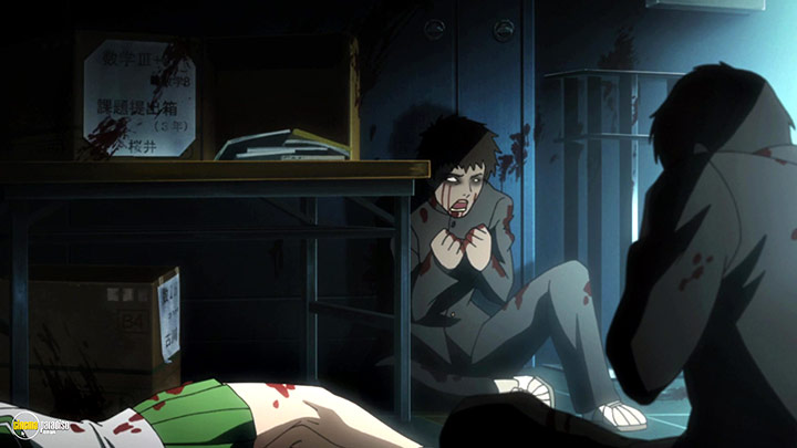 A still #18 from High School of the Dead: The Complete Series and Drifters of the Dead (2010)