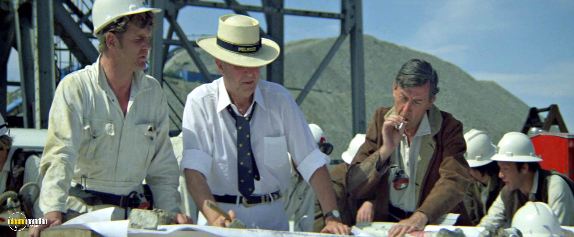 A still from Gold (1974) With Ray Milland