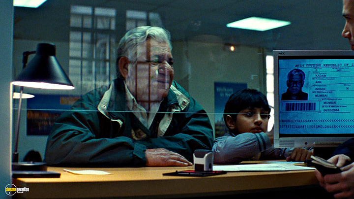 A still #19 from The Hundred-Foot Journey (2014) With Om Puri And Dillon Mitra
