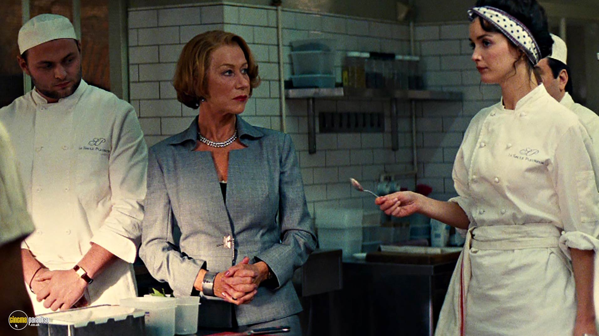 A still from The Hundred-Foot Journey (2014) With Helen Mirren And Charlotte Le Bon
