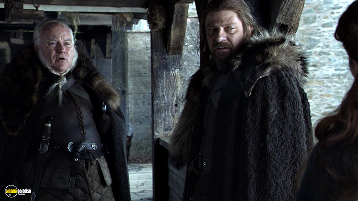 A still #9 from Game of Thrones: Series 1 (2011) With Sean Bean And Ron Donachie
