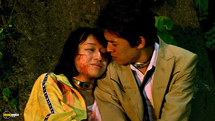 A still #7 from Battle Royale (2000)