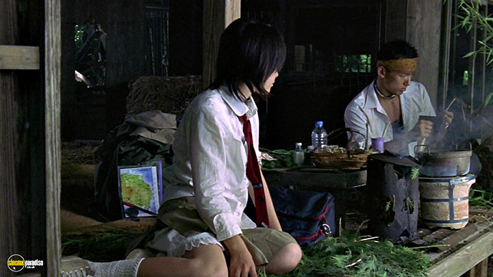 A still #11 from Battle Royale (2000)