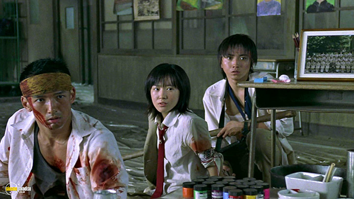A still #17 from Battle Royale (2000)