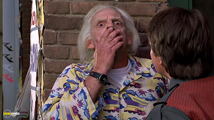 A still #5 from Back to the Future: Part II (1989) With Christopher Lloyd