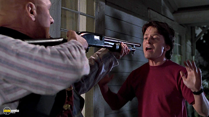 A still #12 from Back to the Future: Part II (1989) With Michael J. Fox