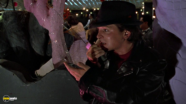 A still #16 from Back to the Future: Part II (1989) With Michael J. Fox