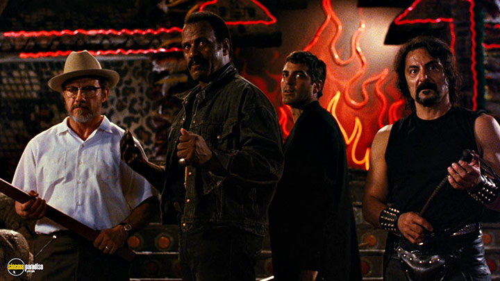 A still #5 from From Dusk Till Dawn (1996) With George Clooney, Fred Williamson, Tom Savini And Harvey Keitel