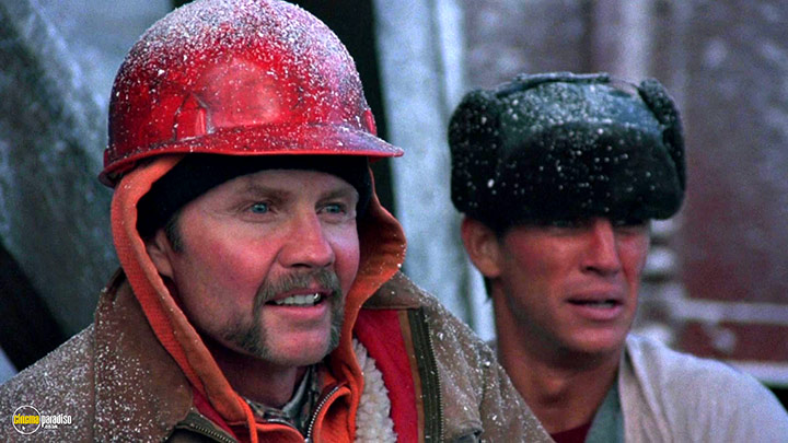 A still #6 from Runaway Train (1985) With Eric Roberts And Jon Voight.