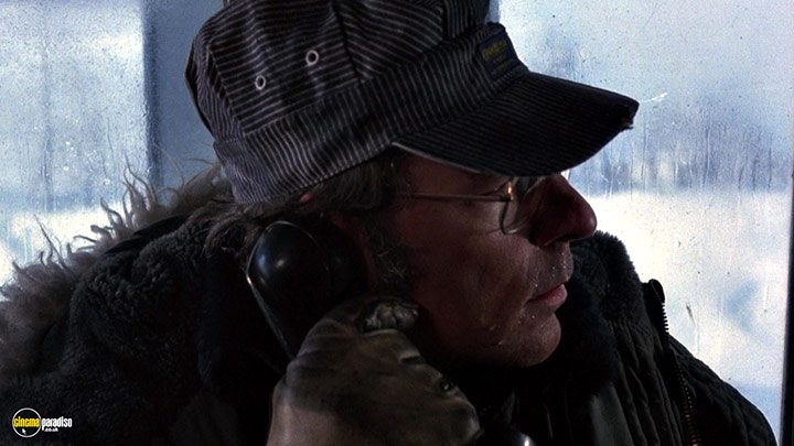 A still #12 from Runaway Train (1985) With Loren Janes