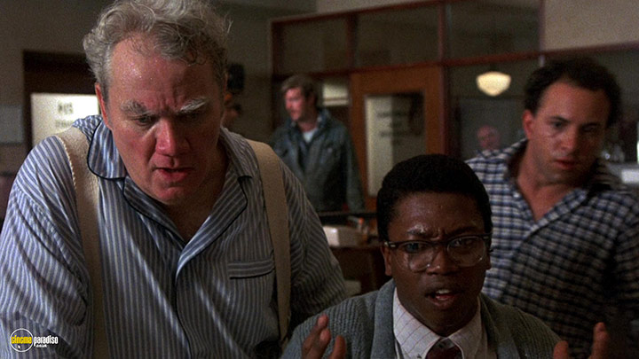A still #16 from Runaway Train (1985) With Kenneth McMillan, T.K. Carter And Kyle T. Heffner