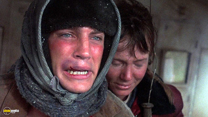 A still #21 from Runaway Train (1985) With Eric Roberts And Rebecca De Mornay