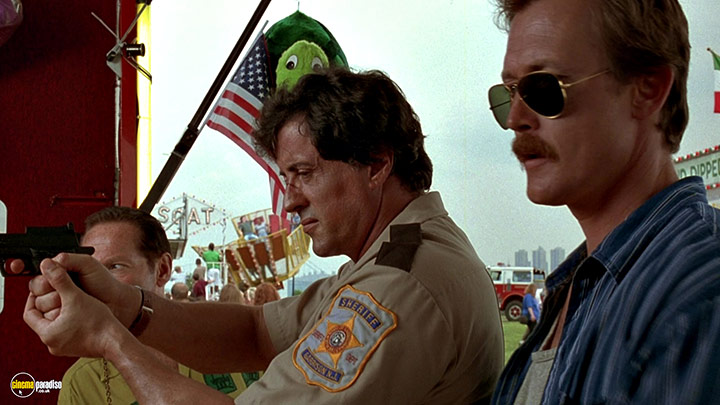A still #5 from Cop Land (1997) With Sylvester Stallone And Robert Patrick