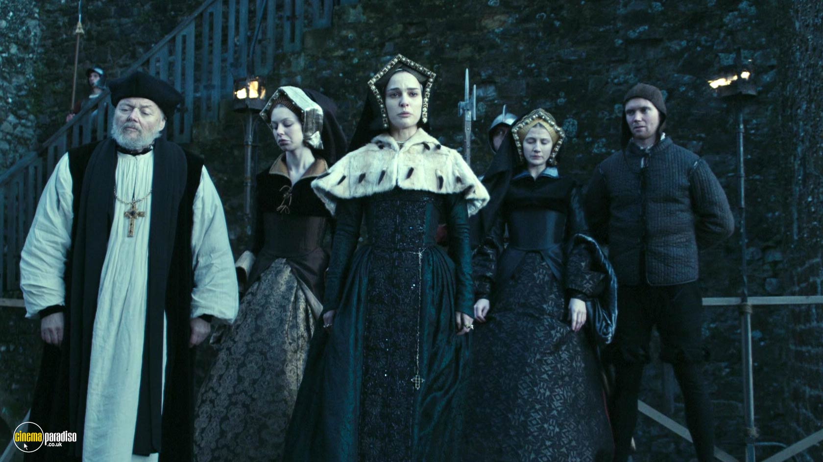 A still from The Other Boleyn Girl (2008) With Natalie Portman And Bill Wallis