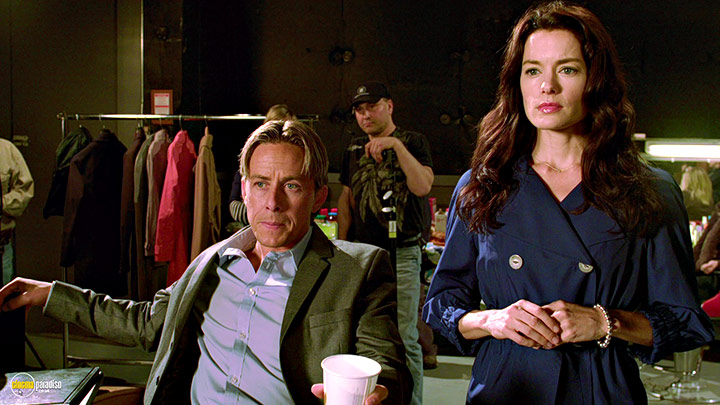 A still #24 from Saw 7 (2010) With Gina Holden