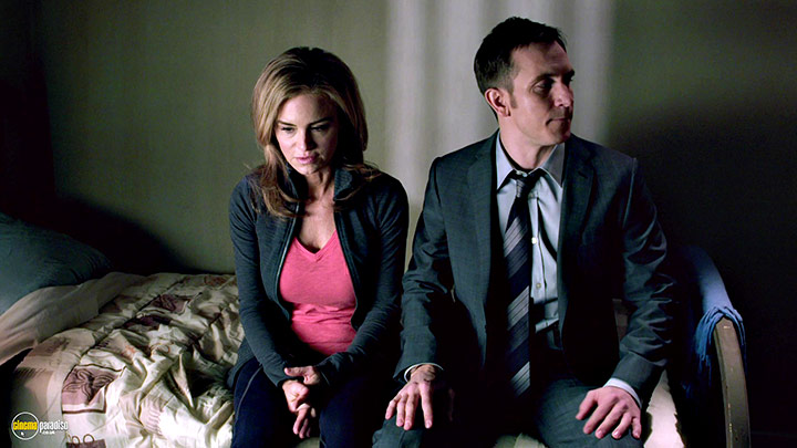 A still #14 from Saw 7 (2010) With Chad Donella And Betsy Russell