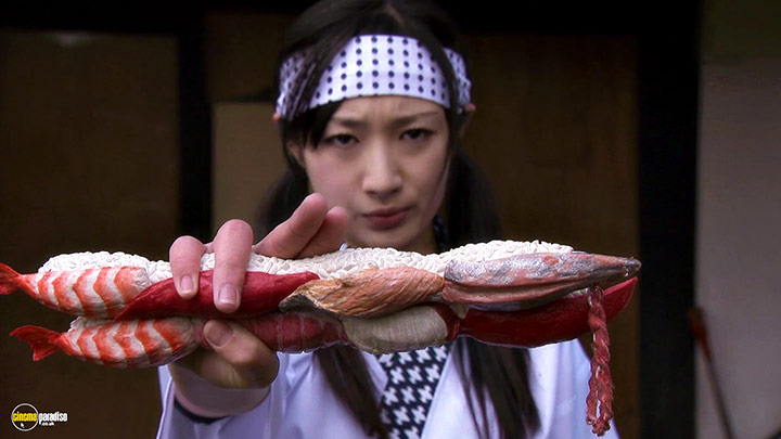 A still #6 from Dead Sushi (2012) With Rina Takeda