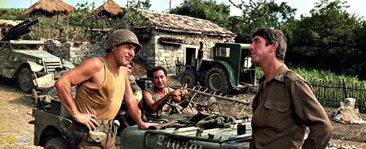 A still #35 from Kelly's Heroes (1970) With Stuart Margolin, Telly Savalas And Hal Buckley