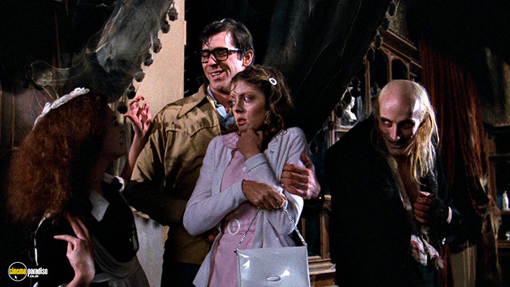 A still #66 from The Rocky Horror Picture Show (1975) With Susan Sarandon, Richard O'Brien And Barry Bostwick