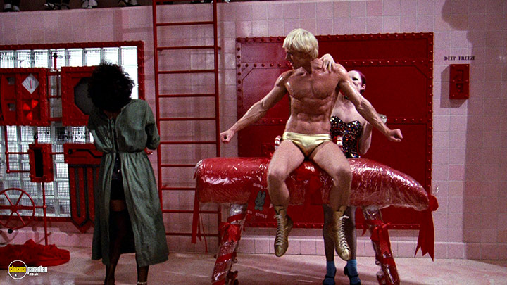 A still #70 from The Rocky Horror Picture Show (1975) With Tim Curry And Charles Gray