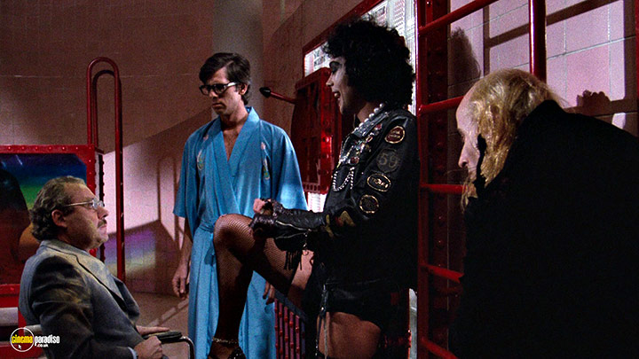A still #83 from The Rocky Horror Picture Show (1975) With Richard O'Brien, Tim Curry And Barry Bostwick