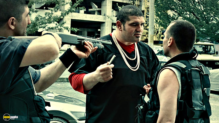 A still #36 from District 13 (2004) With Tony D'Amario