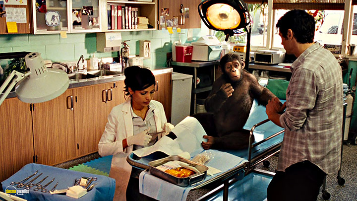 A still #12 from Rise of the Planet of the Apes (2011) With James Franco And Freida Pinto