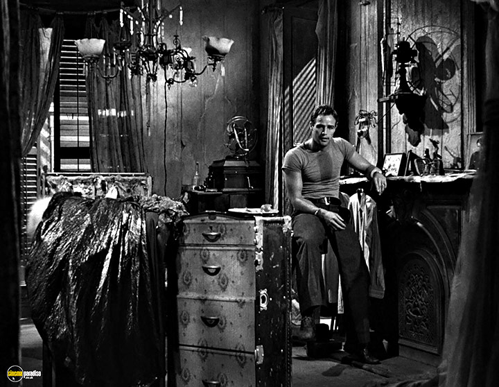 A still #3 from A Streetcar Named Desire (1951) With Marlon Brando