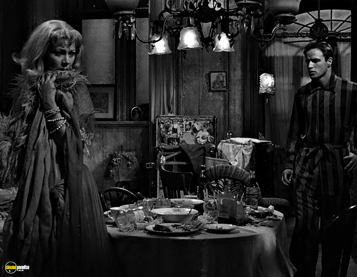 A still #18 from A Streetcar Named Desire (1951) With Marlon Brando And Kim Hunter