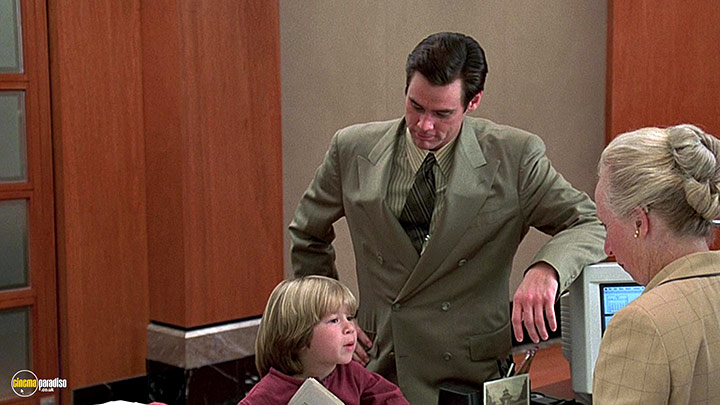 A still #27 from Liar Liar (1997) With Anne Haney, Jim Carrey And Justin Cooper