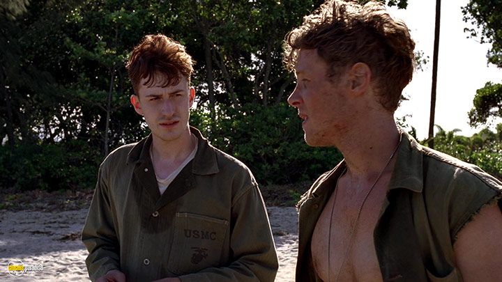 A still #24 from The Pacific (2010) With Joseph Mazzello