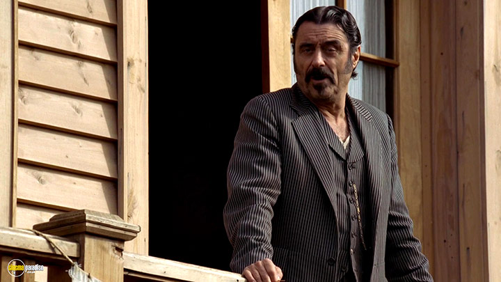 A still #9 from Deadwood: Series 1 (2004) With Ian McShane