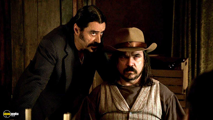 A still #23 from Deadwood: Series 1 (2004) With Ian McShane And W. Earl Brown