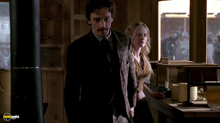 A still #33 from Deadwood: Series 1 (2004) With John Hawkes And Paula Malcomson