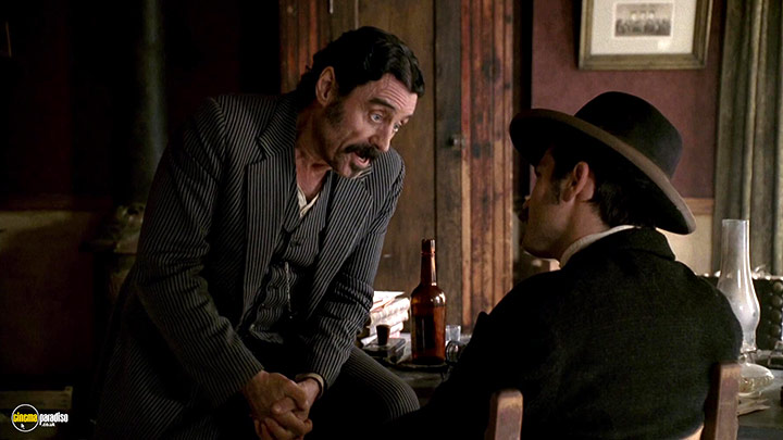 A still #37 from Deadwood: Series 1 (2004) With Ian McShane