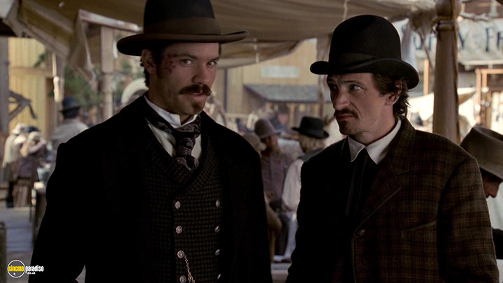 A still #42 from Deadwood: Series 1 (2004) With Timothy Olyphant And John Hawkes