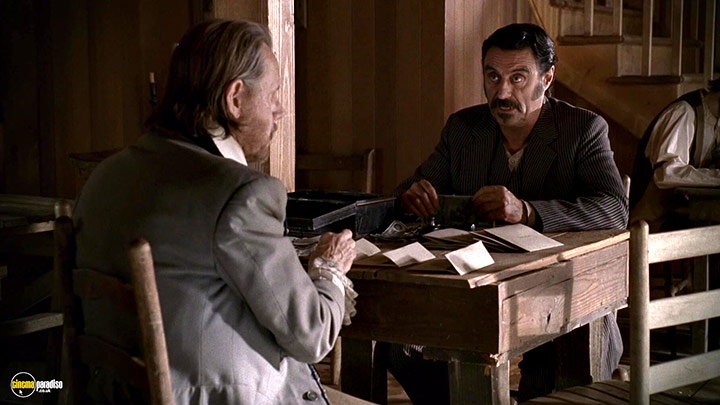 A still #45 from Deadwood: Series 1 (2004) With Ian McShane