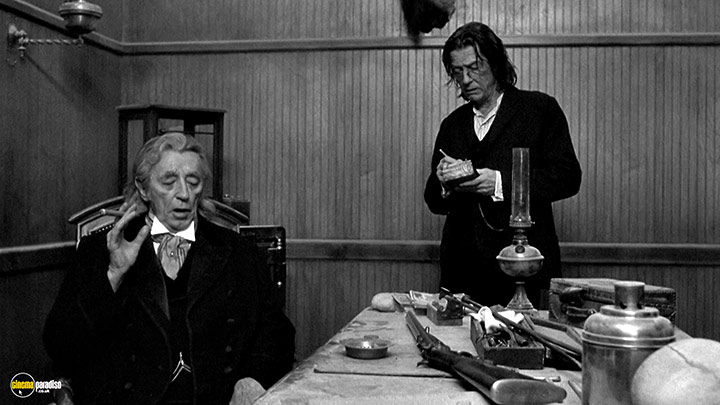 A still #83 from Dead Man (1995) With Robert Mitchum And John Hurt
