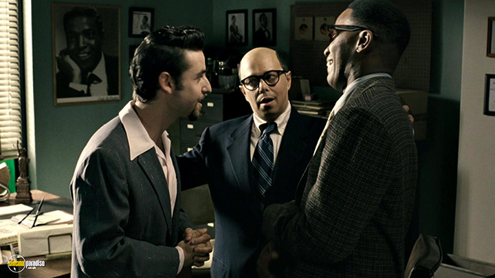 A still #37 from Ray (2004) With Curtis Armstrong