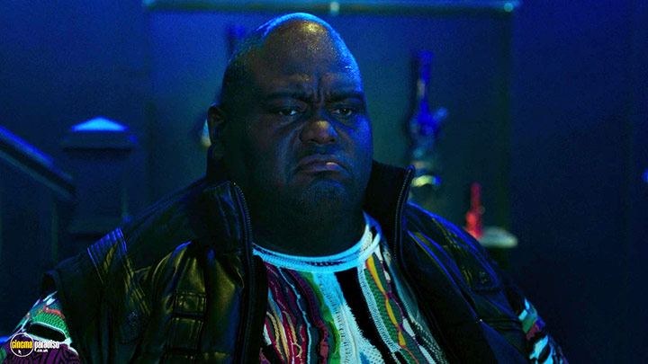 A still #4 from American Ultra (2015) With Lavell Crawford